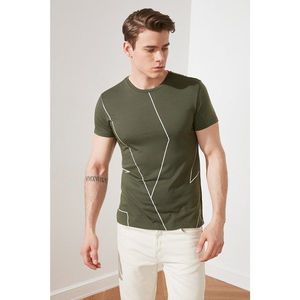 Trendyol Emerald Green Men's T-Shirt vyobraziť