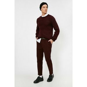 Koton Men's Brown Pocket Detailed Trousers vyobraziť