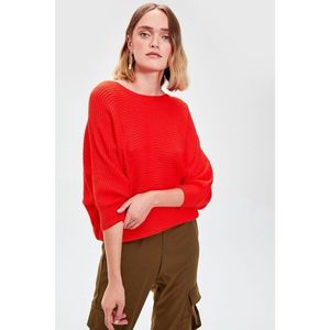 Trendyol Pomegranate Flower Bat Sleeve Knitwear Sweater vyobraziť