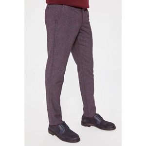 Trendyol Burgundy Men's Slim Fit Chino Pants vyobraziť