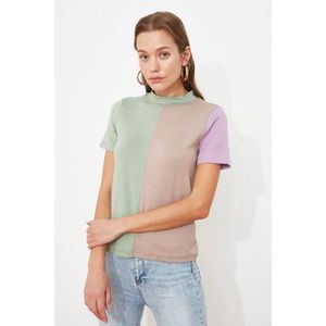 Dámske tričko Trendyol Color Block vyobraziť