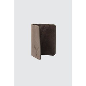 Trendyol Anthracite Men's Genuine Leather Card Wallet vyobraziť