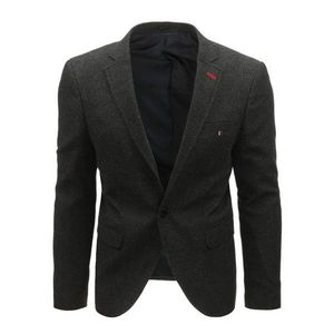 Black men's jacket MX0413 vyobraziť