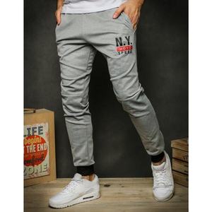 Light gray men's sweatpants UX2418 vyobraziť