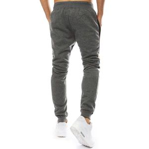 Men's sweatpants joggers anthracite UX2118 vyobraziť