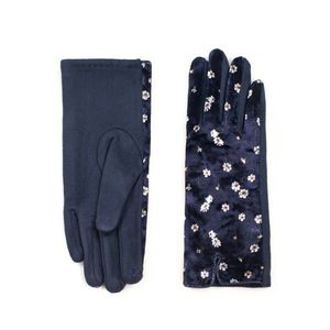 Art Of Polo Woman's Gloves rk18409 Navy Blue vyobraziť