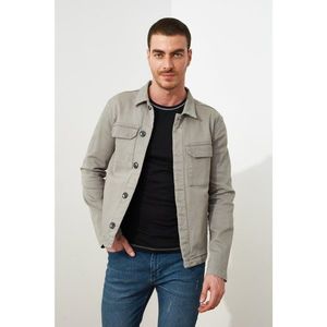 Trendyol Gray Men's Multi-Pocket Jacket vyobraziť