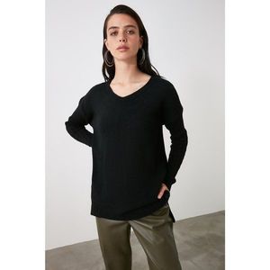 Trendyol Black Knitwear Sweater vyobraziť