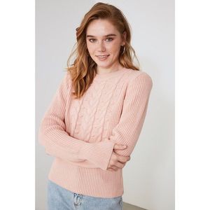 Trendyol Powder Knitting Detailed Knitwear Sweater vyobraziť
