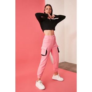 Trendyol Rose Dry Pocket Detailed Knitted Tracksuit bottom vyobraziť