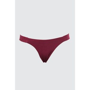 Trendyol Burgundy Low Waist Bikini bottom vyobraziť