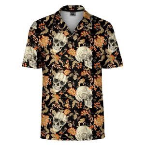 Pánska košeľa Mr. GUGU & Miss GO Skull pattern vyobraziť