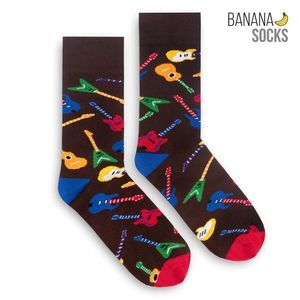 Banana Socks Unisex's Socks Classic Rock Star vyobraziť