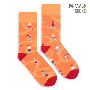 Banana Socks Unisex's Socks Classic Run For Fun vyobraziť