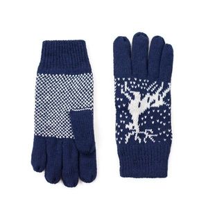 Art Of Polo Unisex's Gloves rk18609 Navy Blue vyobraziť