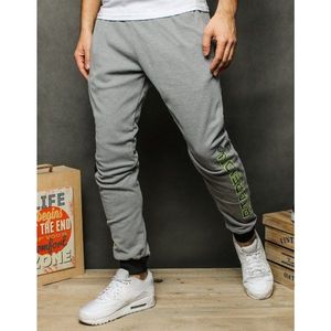 Light gray men's sweatpants UX2492 vyobraziť