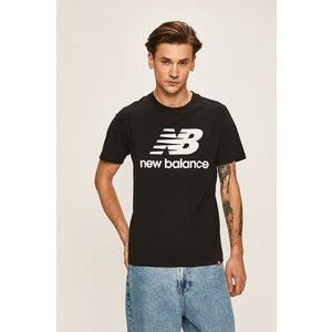 New Balance - Pánske tričko MT01575BK-BLACK, vyobraziť