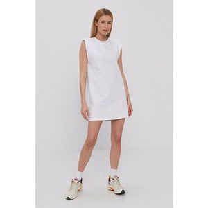 Šaty Haily's biela farba, mini, rovné vyobraziť