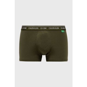 Boxerky Calvin Klein Underwear pánske, zelená farba vyobraziť