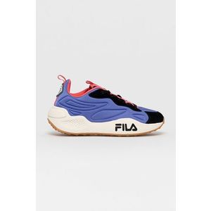 Topánky Fila fialová farba, na platforme vyobraziť