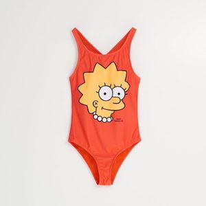 Cropp - Jednodielne plavky The Simpsons - Červená vyobraziť