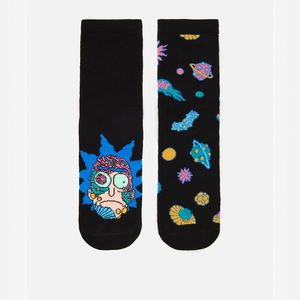 Cropp - Súprava 2 párov ponožiek Rick&Morty - Čierna vyobraziť