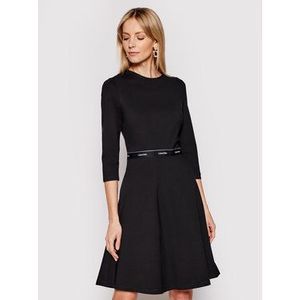 Calvin Klein Každodenné šaty Milano K20K202571 Čierna Regular Fit vyobraziť