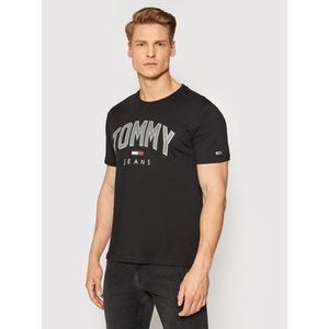 Tommy Jeans Tričko Tjm Shadow Print Tee DM0DM10226 Čierna Regular Fit vyobraziť
