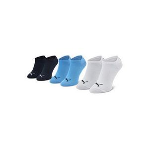 Puma Súprava 3 párov členkových dámskych ponožiek 907374 19 Modrá vyobraziť