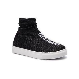 Pepe Jeans Sneakersy Adams Sock PLS30926 Čierna vyobraziť