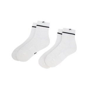 Nike Súprava 2 párov vysokých ponožiek unisex SX7166 100 Biela vyobraziť