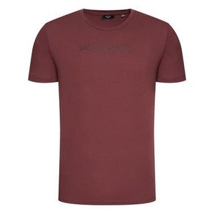 Jack&Jones PREMIUM Tričko Blagabriel 12188739 Bordová Regular Fit vyobraziť