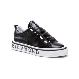 John Richmond Sneakersy 10167 A Čierna vyobraziť
