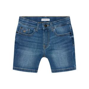 Calvin Klein Jeans Džínsové šortky IB0IB00770 Tmavomodrá Regular Fit vyobraziť