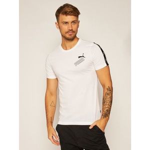 Puma Tričko Amplified Tee 583510 Biela Regular Fit vyobraziť