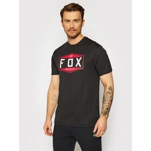 Fox Racing Tričko Emblem 26972 Čierna Regular Fit vyobraziť