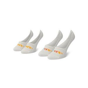 Levi's® Súprava 2 párov krátkych ponožiek unisex 37157-0514 Biela vyobraziť