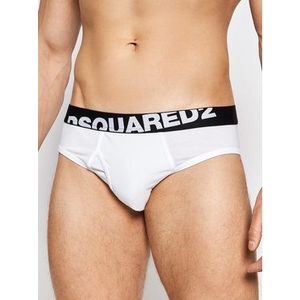 Dsquared2 Underwear Súprava 2 kusov slipov DCX670030 Biela vyobraziť