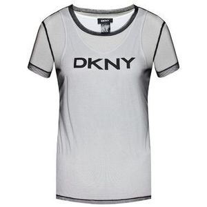 DKNY Tričko P0DH7FKC Biela Regular Fit vyobraziť