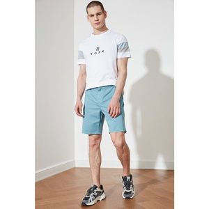 Trendyol Blue Men's Chino Gabardine Shorts & Bermuda vyobraziť