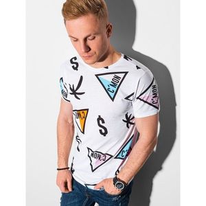 Ombre Clothing Men's printed t-shirt S1416 vyobraziť