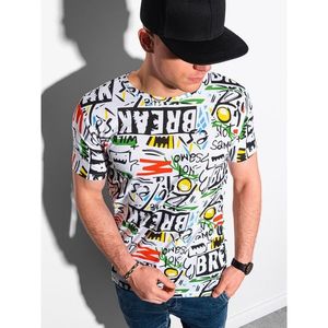 Ombre Clothing Men's printed t-shirt S1410 vyobraziť