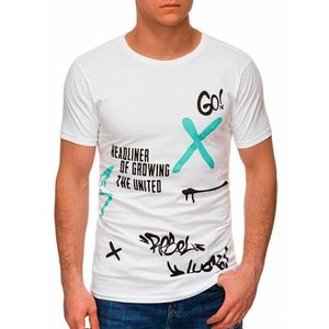 Edoti Men's printed t-shirt S1408 vyobraziť