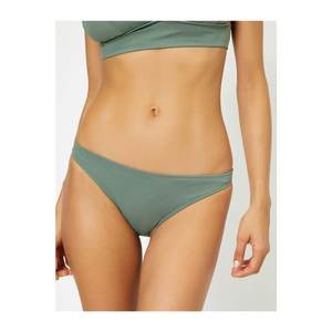 Koton Women's Green Flat Bikini Bottom vyobraziť