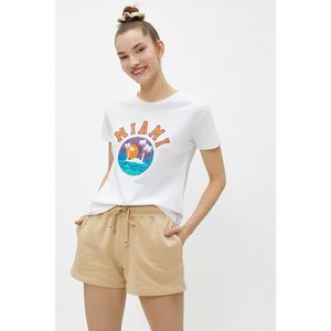 Koton Women's Printed T-Shirt Miami vyobraziť