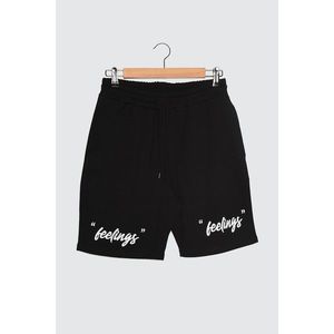 Trendyol Black Unisex Pocket Shorts & Bermuda vyobraziť