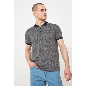 Trendyol Beige Men's Slim Fit Short Sleeve Polo Neck T-shirt vyobraziť