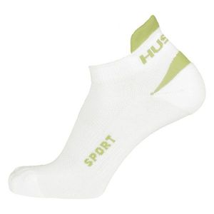 Socks Sport white / sv. green vyobraziť