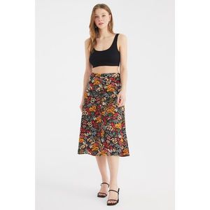 Trendyol Multicolored Button Skirt vyobraziť