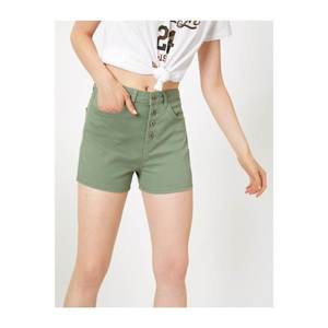 Koton Women Green Shorts vyobraziť